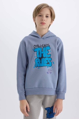 DeFacto Erkek Çocuk Kapüşonlu Baskılı Sweatshirt D4354A8NSBE572