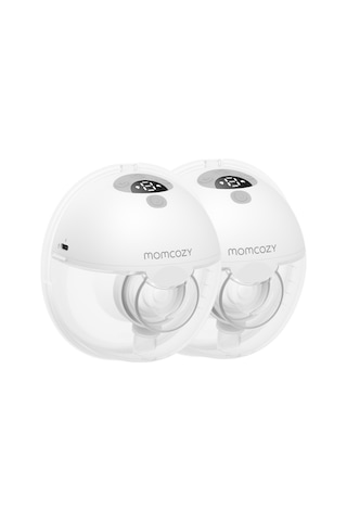 Momcozy M5 Pro Kablosuz Göğüs Pompası Çiftli Beyaz