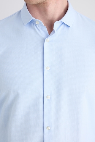 Twn Slim Fit Mavi Armürlü Gömlek 5ef02gl11288m Çok Renkli