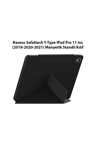 Baseus Safattach Y-Type Apple Uyumlu iPad Pro 11 Inç (2018-2020-2021) Manyeti