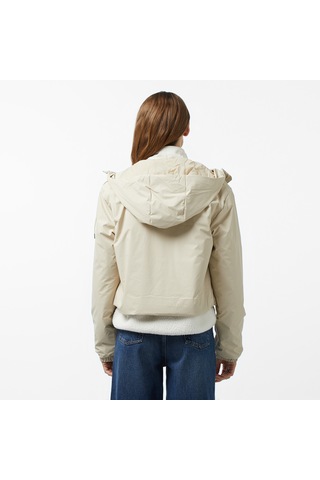 Rains Lohja Short Insulated W3t1 Kadın Krem Yağmurluk