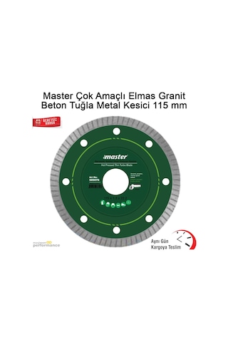 Master Seramik Granit Mermer Kesici İnce Hassas Kesim 115 Mm