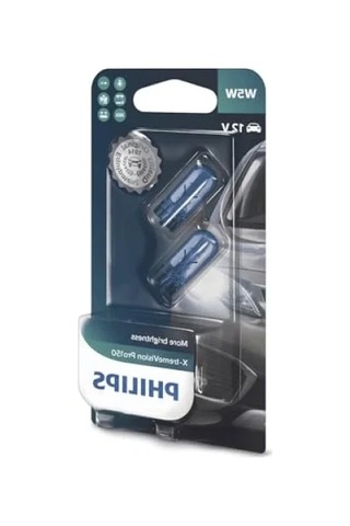 12v T10 W5w 2'li Ampul Seti - Yüksek Parlaklık