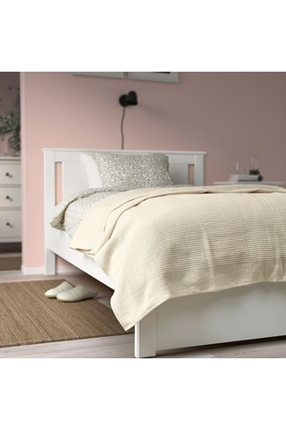 Ikea Indıra Yatak Örtüsü, Natürel, 230x250 Cm Çok renkli