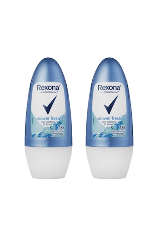 Rexona Shower Fresh Kadın Roll-On Deodorant 2 x 50 ML