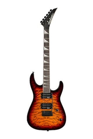 Jackson 2910231582 Js20 Dinky Dkq 2pt Elektro Gitar Transparent Tobacco Burst Amaranth Klavye Klasik Tobacco Burst Ve Yüksek Çıkışlı Jackson Manyetikler