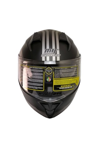 Mts 966 WX20 Grey Çene Açılır Kask Gri - Mat Siyah