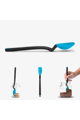 Dreamfarm Mini Supoon Silikon Kaşık, Mavi Diğer