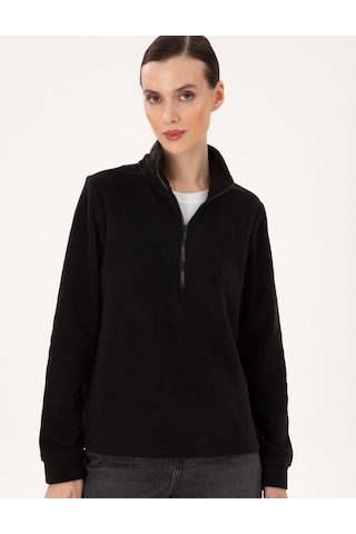 Pierre Cardin Kadın Siyah Sweatshirt 50300846-vr046 Siyah