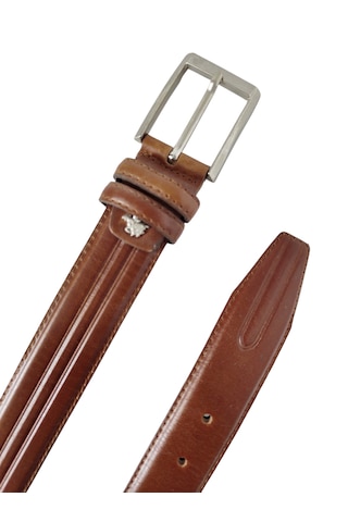 Santa Barbara Polo Racquet Club Santa Barbara Polo & Racquet Club Taba H.deri Erkek Kemer 3,5 Cm Taba