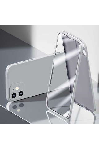 Benks Apple Uyumlu iPhone 12 Kılıf Benks Full Covered 360 Ön Arka Koruma Kapak ZORE-218877