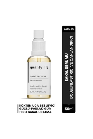 Quality Life Sakal ve Bakım Serumu 50 ML