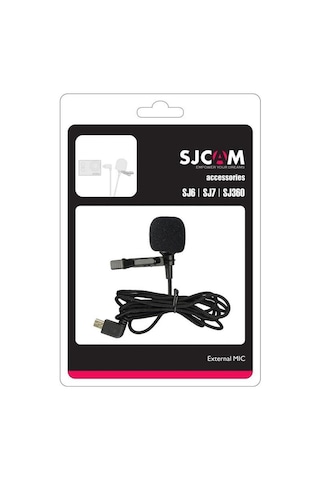 Sjcam Sj6 Sj7 Sj360 Aksiyon Kamera Harici Mikrofon Çok Renkli