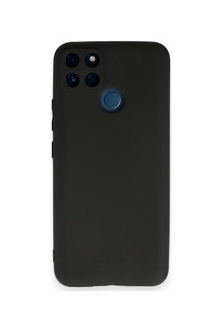 Oppo Realme C25y / C21y Kılıf First Silikon Telefon Kılıfı Telefon Kabı Col141869-siyah