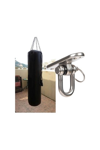 Strade Store Yüksek Mukavemetli Salıncak Yoga Asılı Kanca Askısı Tavan Kanca Montaj Tarzı 1 Mor