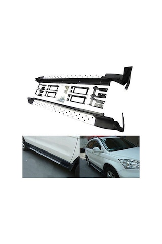 Honda Crv 2007-2012 Yan Basamak Koruma Sıde Step Bmw Style