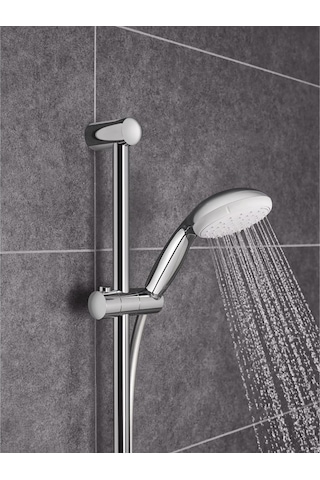 Grohe Tempesta 100 Sürgülü Duş Seti, 2 Akışlı, Krom, 2759810e Krom