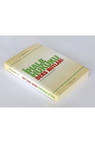 İhale Hukuku Ders Notları İhale Hukuku Ders Notları
