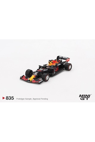 Mini Gt Red Bull Rb16b 33 Max Verstappen 2021 Abu Dhabi Grand Prix Winner 835 Çok Renkli