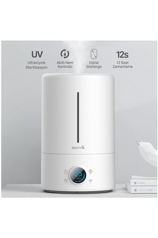 Deerma Ultraviyole Ultrasonic Soğuk Buhar Makinesi F628S