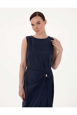 Pierre Cardin Kadın Lacivert Elbise Dokuma 50301028-vr033 Lacivert
