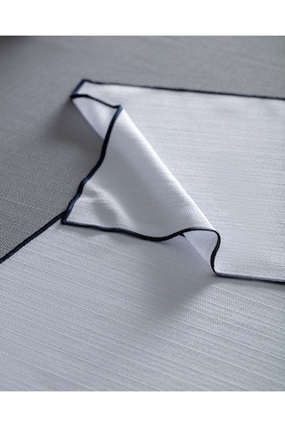 Nostang 2'li Amerikan Servis - Beyaz/lacivert 8684427148600 Çok Renkli