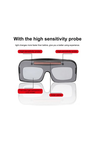 Jokmae Otomatik Ayar Kapasiteli Kaynak Gözlüğü - Profesyonel Seviye Parlaklık Önleyici Kalkan