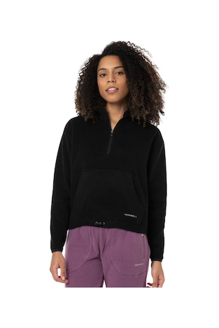Merrell Merrell Kadın Outdoor Tekstil Sweatshirt Stamp W Siyah Siyah