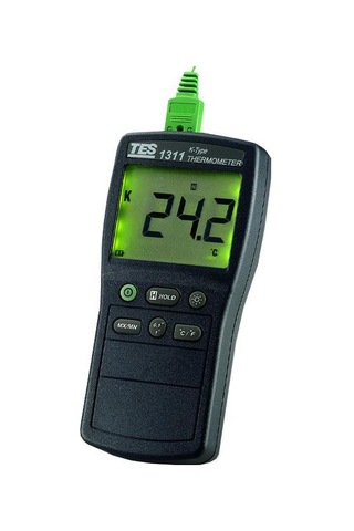 Tes-1311a Yüksek Hassasiyetli Tip K Termometre Tek Kanal