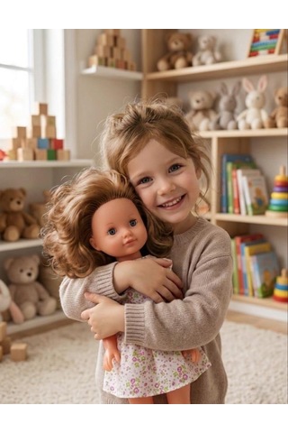 Alya Türkçe Konuşan Etkileşimli Eğitici Oyuncak Bebek 40 Cm Kafası Ve Kolları Et Bebek 42443703
