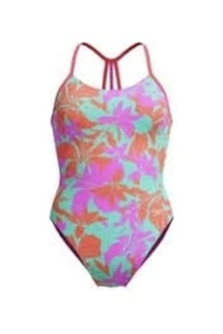 Speedo Alv Lline Bk 1pc Jf Purple Kız Çocuk Mayosu Mor Mor
