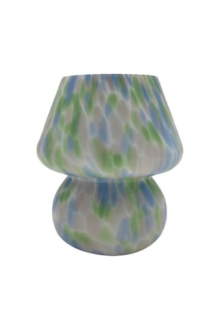 Agoodshop Masa Lambası Küçük Başucu Cam Yarı Saydam Masa Oturma Odası Için Abd Fişi Renkli