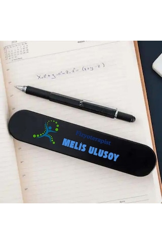 Fizyoterapistlere Özel Tasarımlı Çok Amaçlı Tükenmez Kalem Mavi