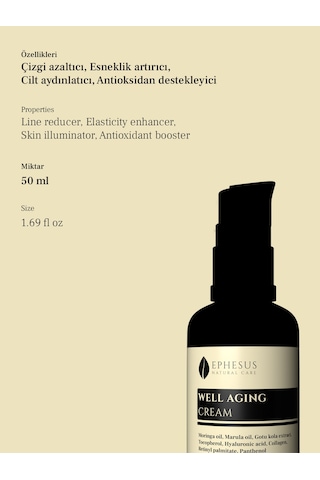 İnce Çizgi Ve Kırışıklık Karşıtı Cildi Sıkılaştırıcı Ve Aydınlatıcı Krem 50ml