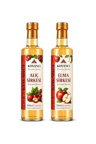 Elma & Alıç Sirkesi %100 Doğal Katkısız Fermente Sirke Geleneksel Üretim