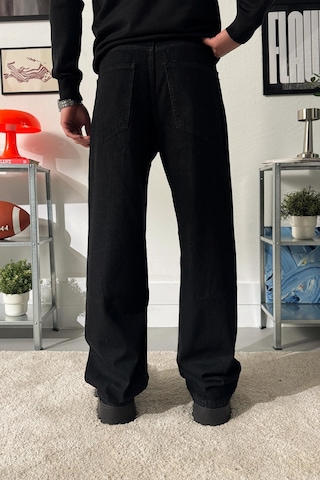 Flaw Basic Baggy Jean-28658 Antrasit
