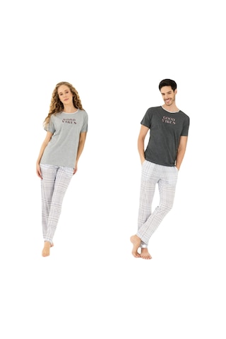 Yeni İnci Sevgili Karı Koca 2 Çift Pijama Takım 1900 839 001