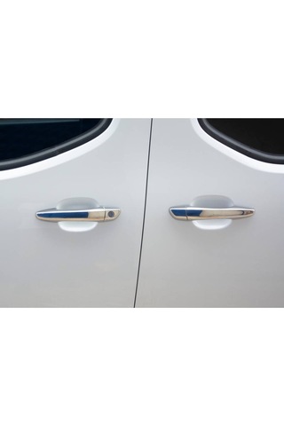 Peugeot Rifter Krom Kapı Kolu 4 Kapı 8 Parça 2019 Sonrası