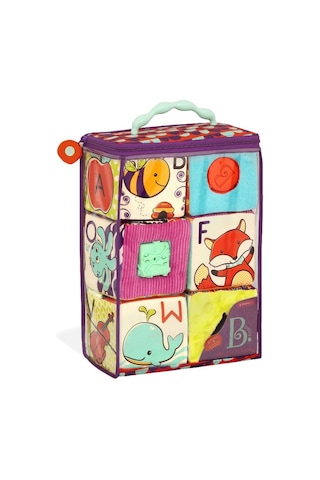 B Toys Alfabe Blok Seti 6 Ay+