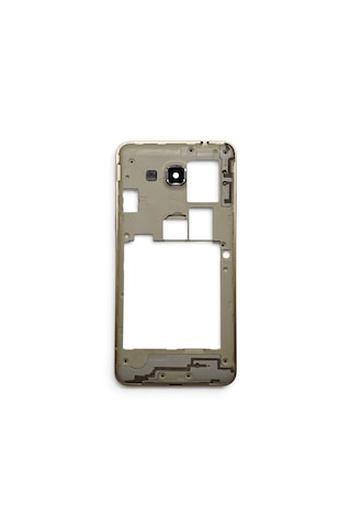 G530 Orta Kasa Samsung Galaxy Grand Prime Uyumlu Gold Renk Orta Kasa Çerçeve + Ses Açma On Off Tuş Plastik Ve Kamera Camı