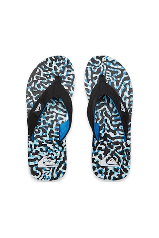 Quiksilver Aqyl101339m Molokai Layback Ii Siyah-mavi Erkek Terlik Mavi - Siyah