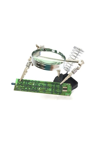 Powermaster Mg-16130 Masa Üstü Mini Büyüteç Pcb Tutucu