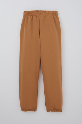 Breeze Erkek Çocuk Eşofman Altı Bağcık Aksesuarlı Arma Detaylı 4-8 Yaş, Açık Kahverengi Açık Kahverengi