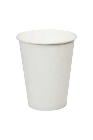 Karton Bardak Beyaz 9 Oz - 50 Adet