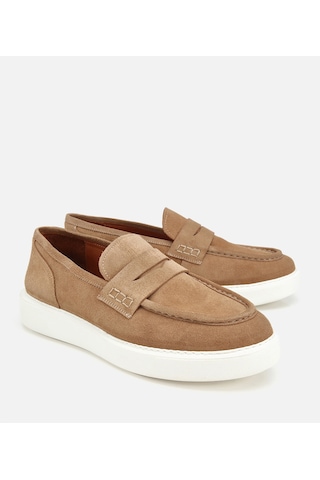 Hotiç Erkek Süet Deri Taba Kalın Tabanlı Günlük Loafer 02ayh319410a340 02ayh319410a340