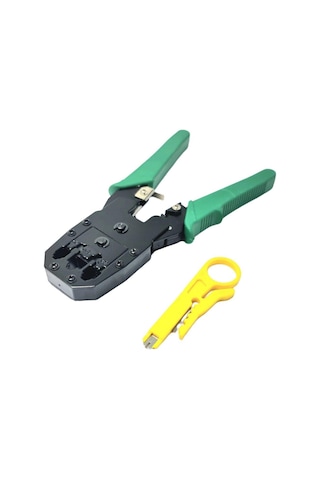 Class NTT 61 Cat5-Cat6-RJ11-RJ45 Konnektör Sıkma Pensesi