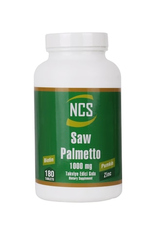Ncs Saw Palmetto 1000 MG 180 Tablet 3 Adet