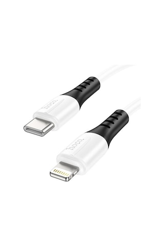 Hoco X82 20 W Type-C To Lightning Hızlı Şarj Data Kablosu Beyaz