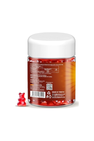 Validus Energy Taurine Glucoronolactone 120 Gummies
