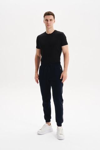 AR-MA Arma Erkek Örme 3 İplik Kumaş Dar Paça Eşofman Altı Regular Fit Lastikli Bel %70 Pamuk %30 Polyester K30174681602 Lacivert